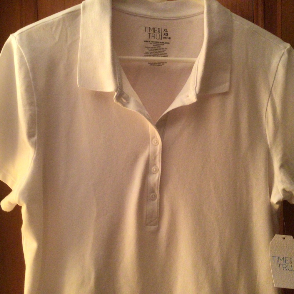 Time and Tru Short Sleeve Polo NWT